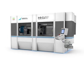 HHV3 machining center for high-volume production of bar and extrusion components.